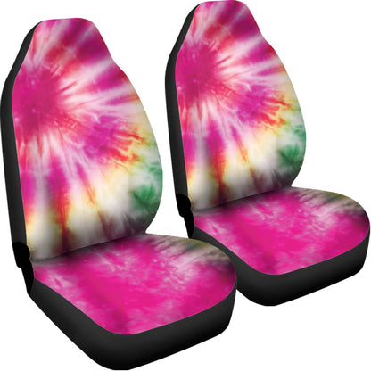 Double Tie Dye Print Universal Fit Car Seat Covers