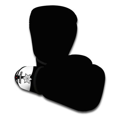 Dracula Fang Print Boxing Gloves
