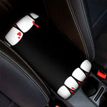 Dracula Fang Print Car Center Console Cover