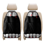 Dracula Fang Print Car Seat Organizers