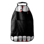 Dracula Fang Print Car Seat Organizers