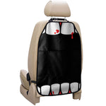 Dracula Fang Print Car Seat Organizers