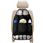 Dracula Fang Print Car Seat Organizers