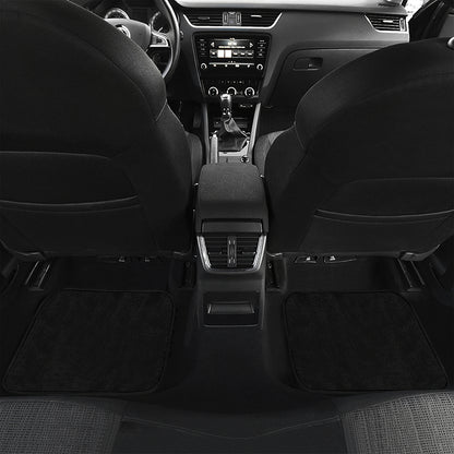 Dracula Fang Print Front and Back Car Floor Mats