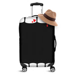 Dracula Fang Print Luggage Cover