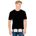 Dracula Fang Print Men's T-Shirt