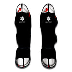 Dracula Fang Print Muay Thai Shin Guard