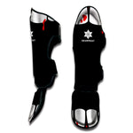 Dracula Fang Print Muay Thai Shin Guard