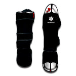 Dracula Fang Print Muay Thai Shin Guard