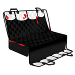 Dracula Fang Print Pet Car Back Seat Cover