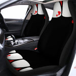 Dracula Fang Print Universal Fit Car Seat Covers