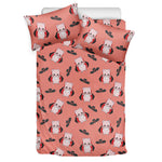 Dracula Pig Pattern Print Duvet Cover Bedding Set