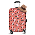 Dracula Pig Pattern Print Luggage Cover