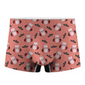 Dracula Pig Pattern Print Men's Boxer Briefs