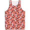 Dracula Pig Pattern Print Men's Tank Top