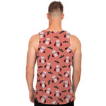 Dracula Pig Pattern Print Men's Tank Top