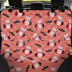 Dracula Pig Pattern Print Pet Car Back Seat Cover