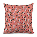 Dracula Pig Pattern Print Pillow Cover