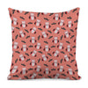 Dracula Pig Pattern Print Pillow Cover