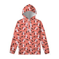 Dracula Pig Pattern Print Pullover Hoodie