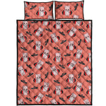 Dracula Pig Pattern Print Quilt Bed Set