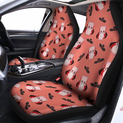Dracula Pig Pattern Print Universal Fit Car Seat Covers