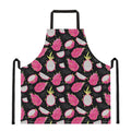 Dragon Fruit Pattern Print Apron