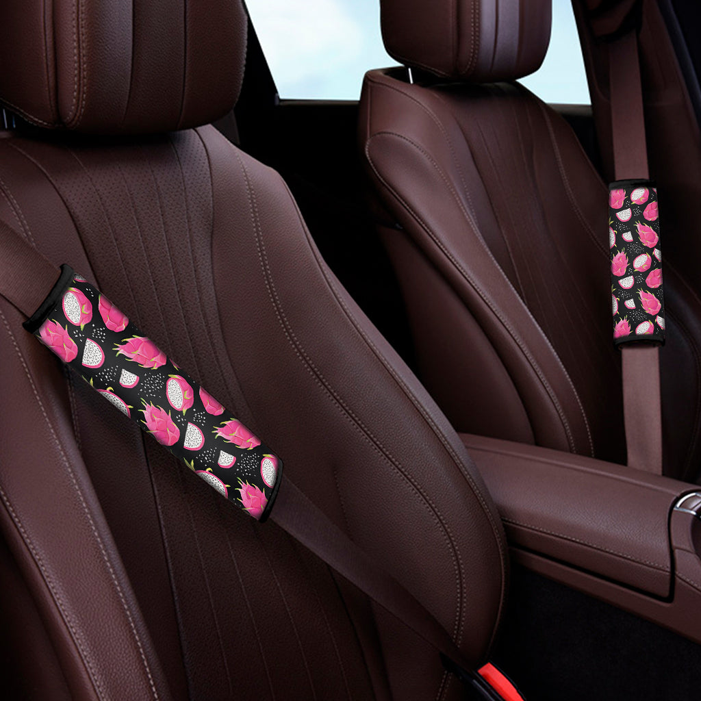 Dragon Fruit Pattern Print Car Seat Belt Covers