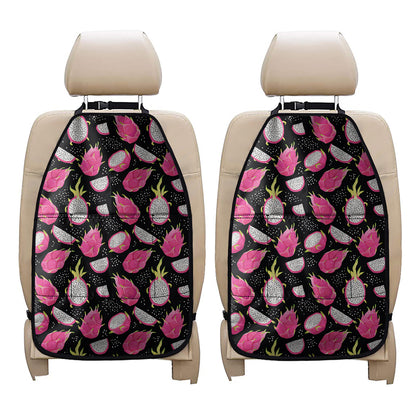 Dragon Fruit Pattern Print Car Seat Organizers
