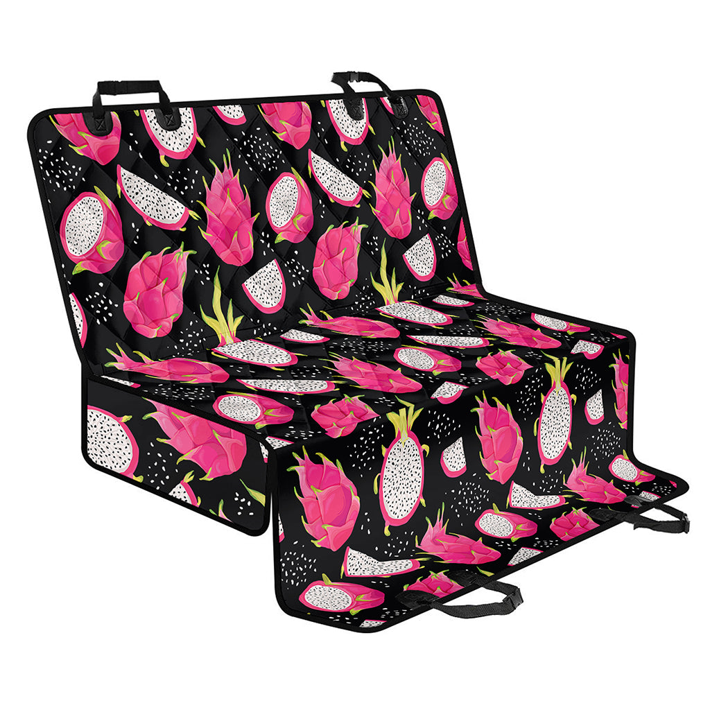 Dragon Fruit Pattern Print Pet Car Back Seat Cover