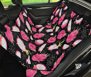 Dragon Fruit Pattern Print Pet Car Back Seat Cover