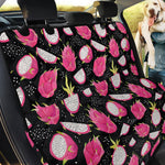 Dragon Fruit Pattern Print Pet Car Back Seat Cover