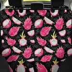 Dragon Fruit Pattern Print Pet Car Back Seat Cover