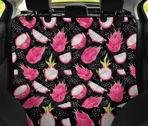 Dragon Fruit Pattern Print Pet Car Back Seat Cover