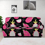 Dragon Fruit Pattern Print Sofa Cover