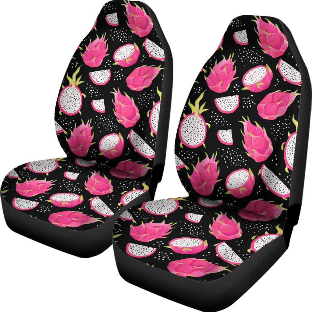 Dragon Fruit Pattern Print Universal Fit Car Seat Covers