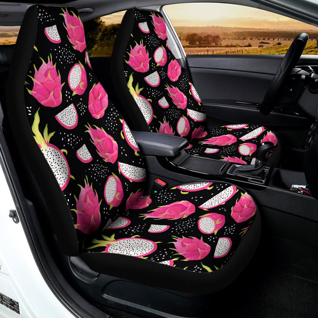 Dragon Fruit Pattern Print Universal Fit Car Seat Covers