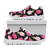 Dragon Fruit Pattern Print White Sneakers