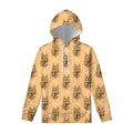 Drawing German Shepherd Pattern Print Pullover Hoodie