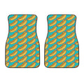 Drawing Hot Dog Pattern Print Front Car Floor Mats