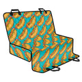 Drawing Hot Dog Pattern Print Pet Car Back Seat Cover