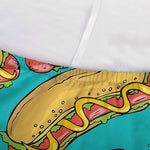 Drawing Hot Dog Pattern Print Sofa Cover