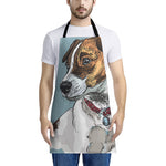 Drawing Jack Russell Terrier Print Apron
