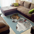 Drawing Jack Russell Terrier Print Floor Mat