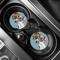 Drawing Jack Russell Terrier Print Car Coasters