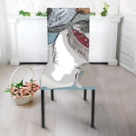 Drawing Jack Russell Terrier Print Dining Chair Slipcover