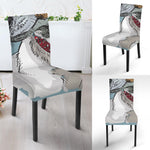 Drawing Jack Russell Terrier Print Dining Chair Slipcover