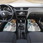 Drawing Jack Russell Terrier Print Front Car Floor Mats