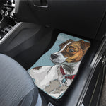Drawing Jack Russell Terrier Print Front Car Floor Mats