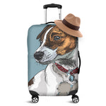 Drawing Jack Russell Terrier Print Luggage Cover